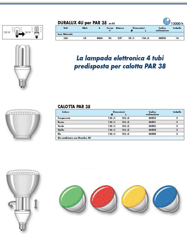     (Elettr. Decorative) DURA Lamp () -  